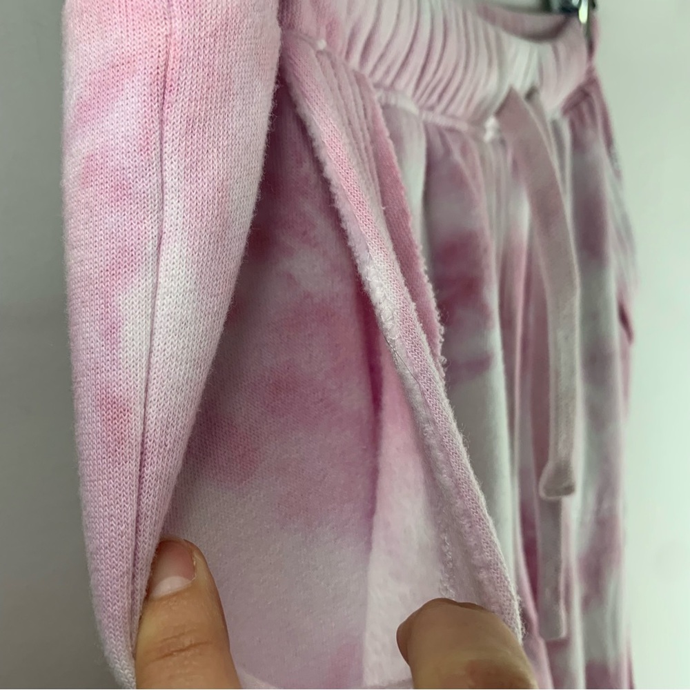 NWT FP Movement by Free People Pink Tie Dye Work It Out Jogger, size L - Picture 8 of 15